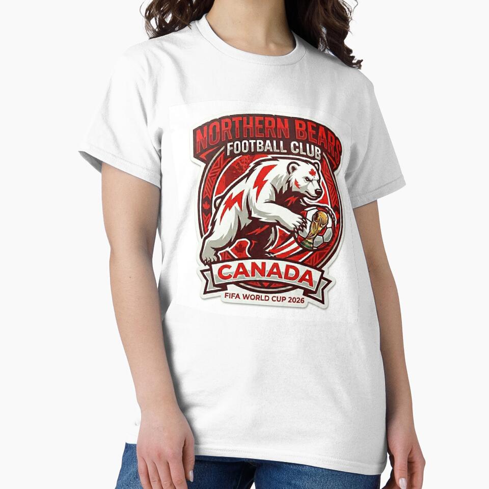 Canada Soccer Polar Bear World Cup 2026 Sticker by topprinting