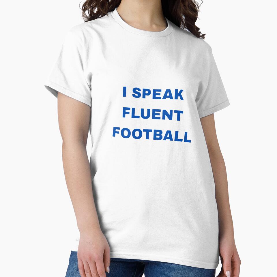 I SPEAK FLUENT FOOTBALL art for FIFA 2026 by ZANU creativity