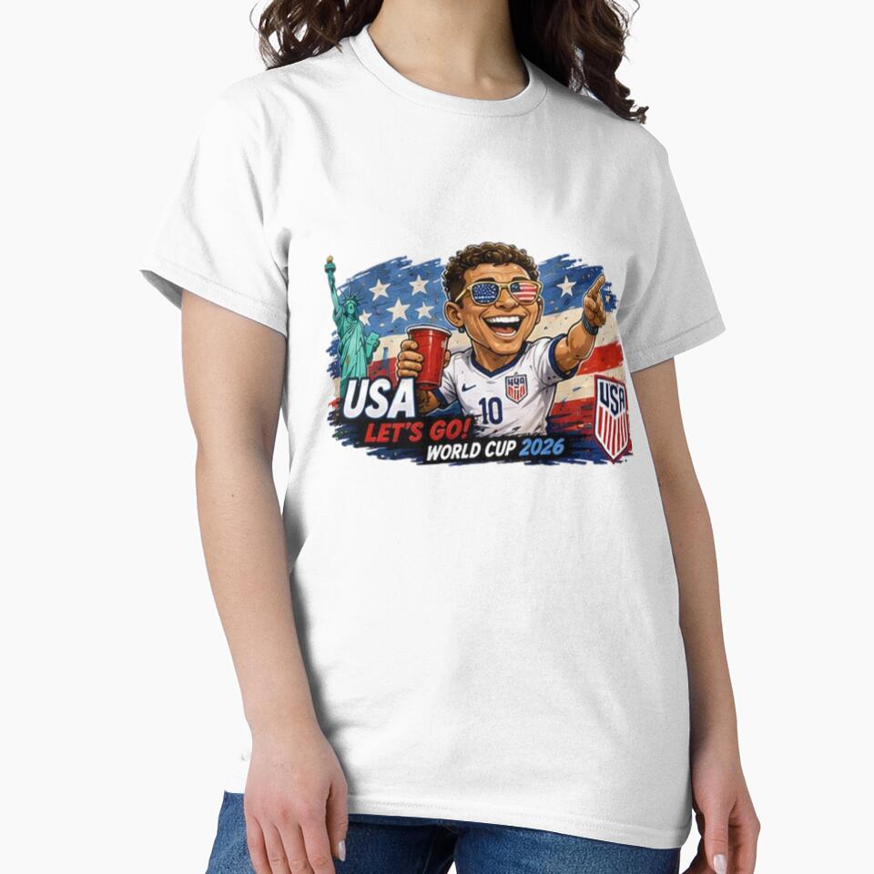USA Let's Go! World Cup 2026 by Pixanova