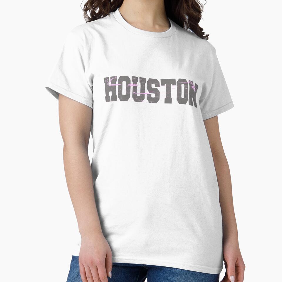 Houston U.S.A. lettering by Ecmoprints