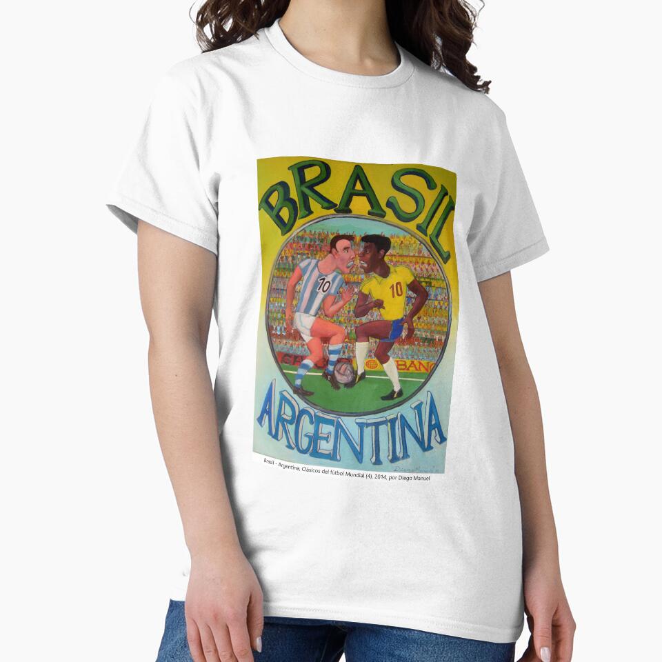 Brazil - Argentina, World soccer classics (4), 2014, by Diego Manuel by Diego Manuel Rodriguez