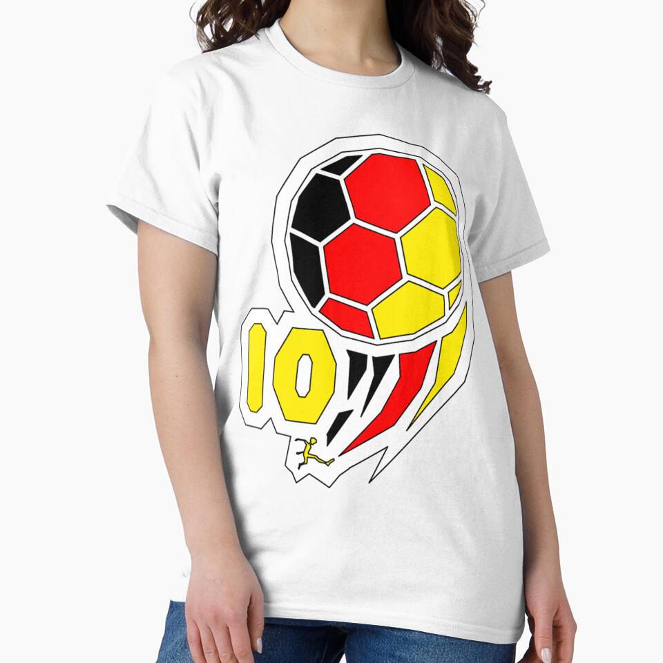 German Soccer Team Soccer Number 10 by the Zarock Shop
