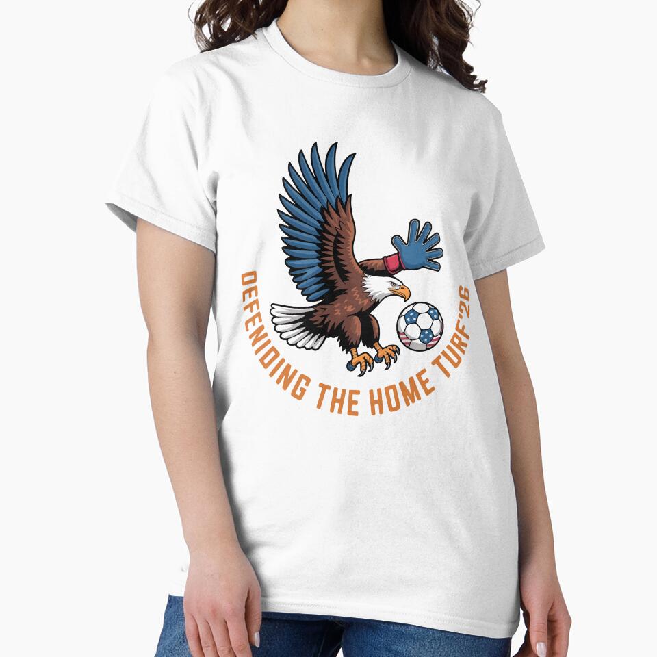 American Eagle Goalkeeper Defending The Home Turf Soccer 2026 by PixelWaveBD