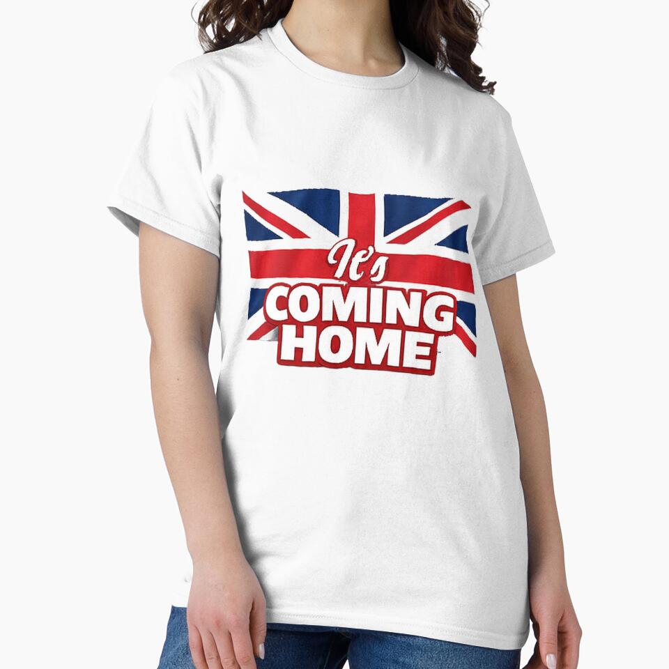 England It’s Coming Home Football Fan Design by OfficeFighter