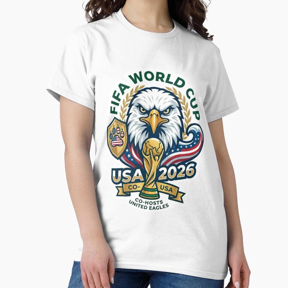 American Eagle Soccer Fan Design 2026 by shoppypod
