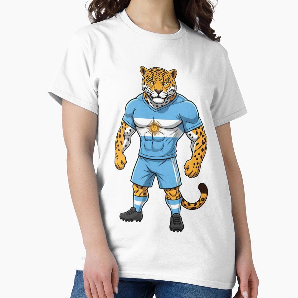 Powerful Argentine Jaguar Football Mascot 2026 by ArtByKatti