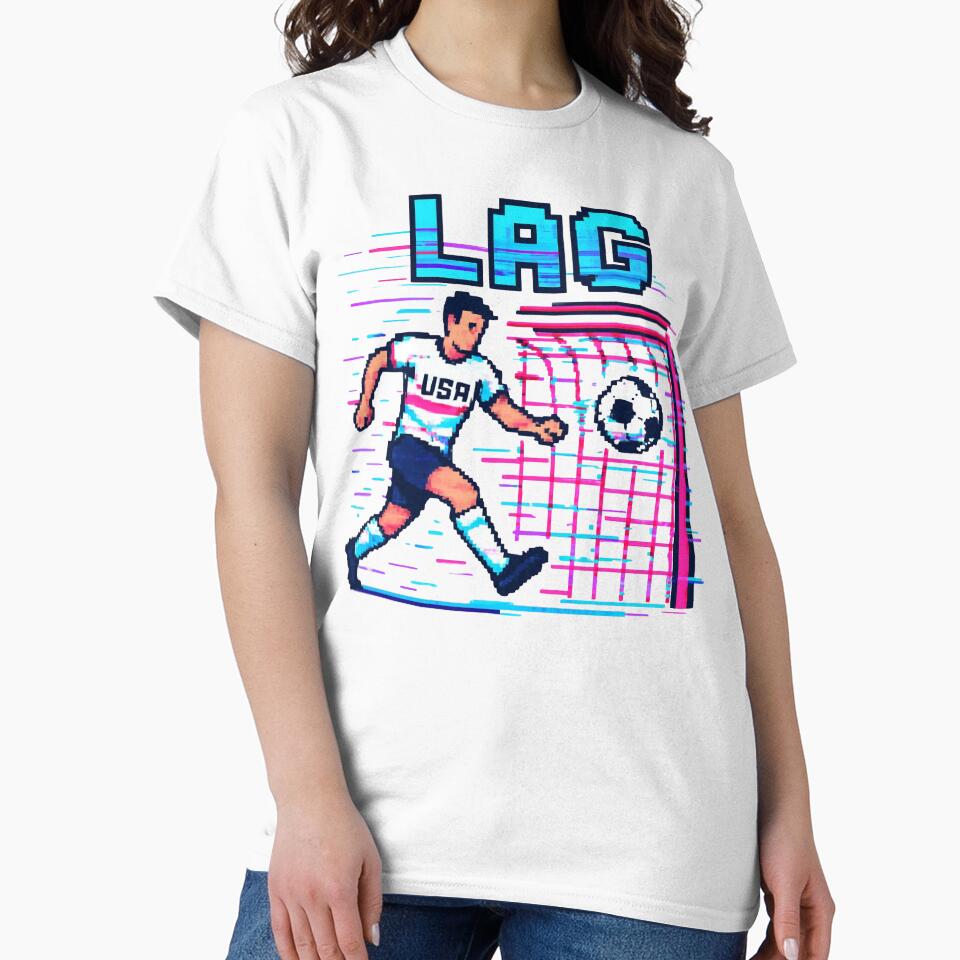 Vintage Vector Victory: USMNT Goal, Lagged Out by Didyounes