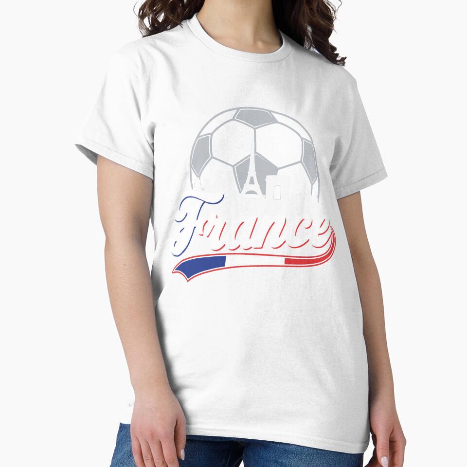 France Skyline Flag Soccer Graphic by Imaginationbeyond