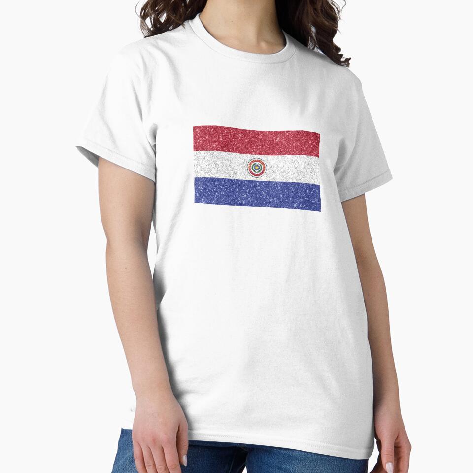 paraguay glitter flag by designsbysamantha