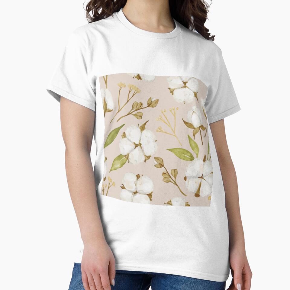 Soft Cotton Flowers Design by antevasinart