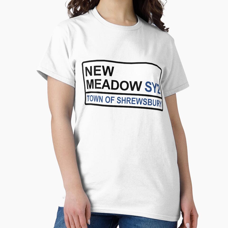 Shrewsbury Town New Meadow Iconic Street Sign by DelfDesign
