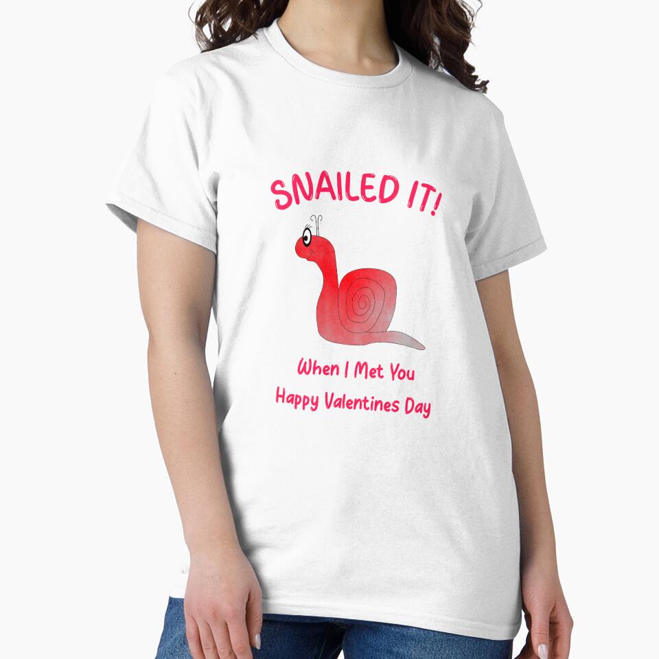 Funny Valentine Snailed It by Sartoris Art