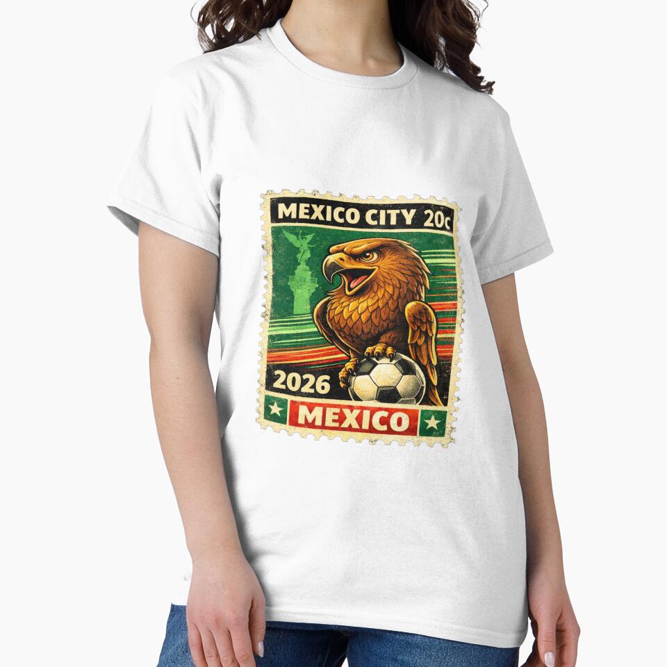 Vintage México 2026 - Aztecs of Fútbol Commemorative Stamp. by RDcollections