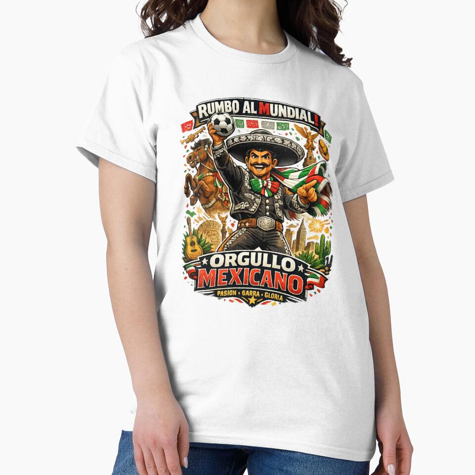Mexico World Cup 2026 Mariachi Fan Art by Retro Arabica