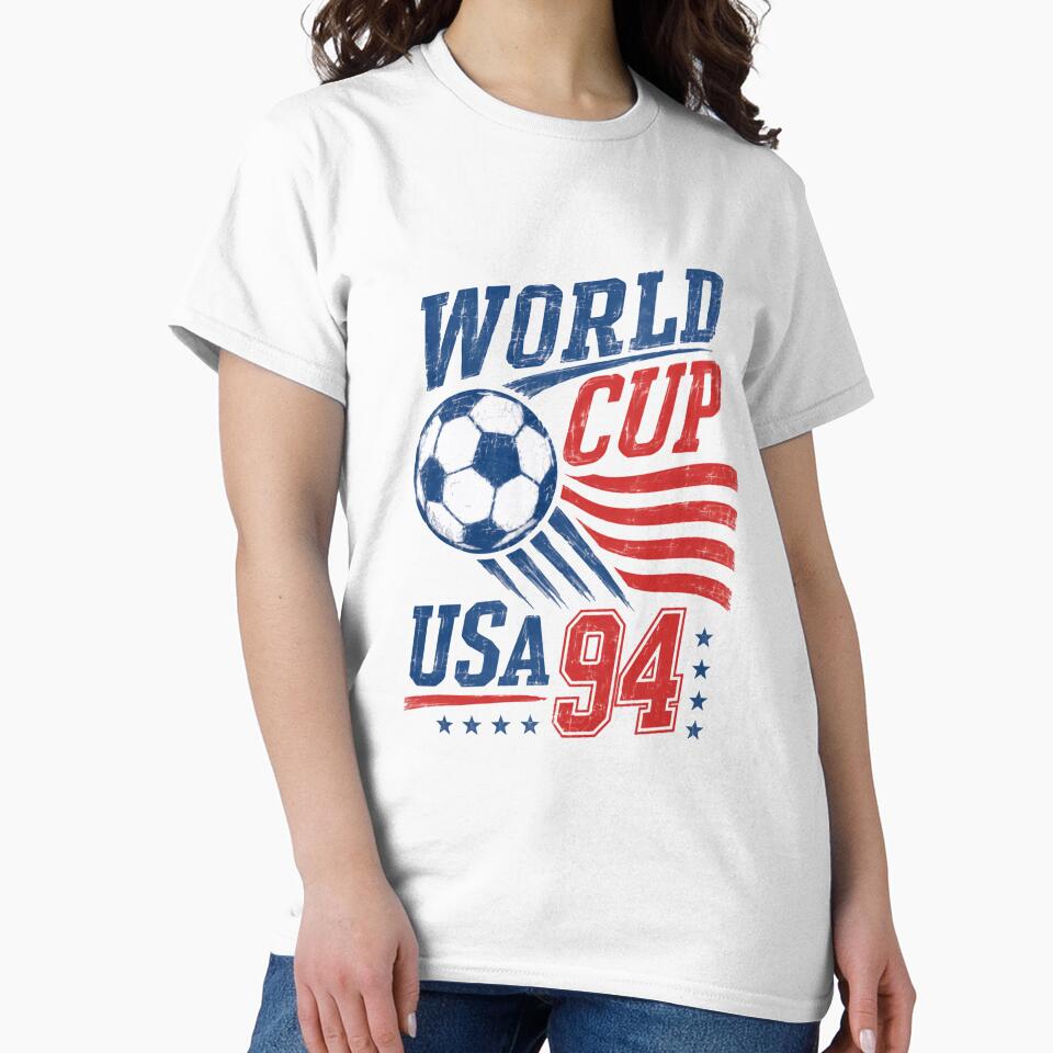 World Cup Usa 94 Soccer Football Sports Fan America Nineties Retro by HumansStuck12