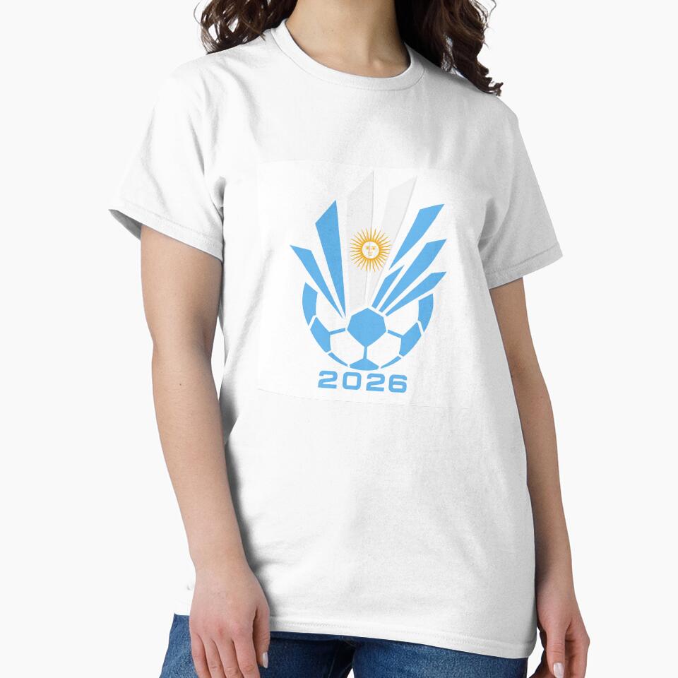 Argentina Soccer 2026 Sun Burst Emblem by Flower Magic