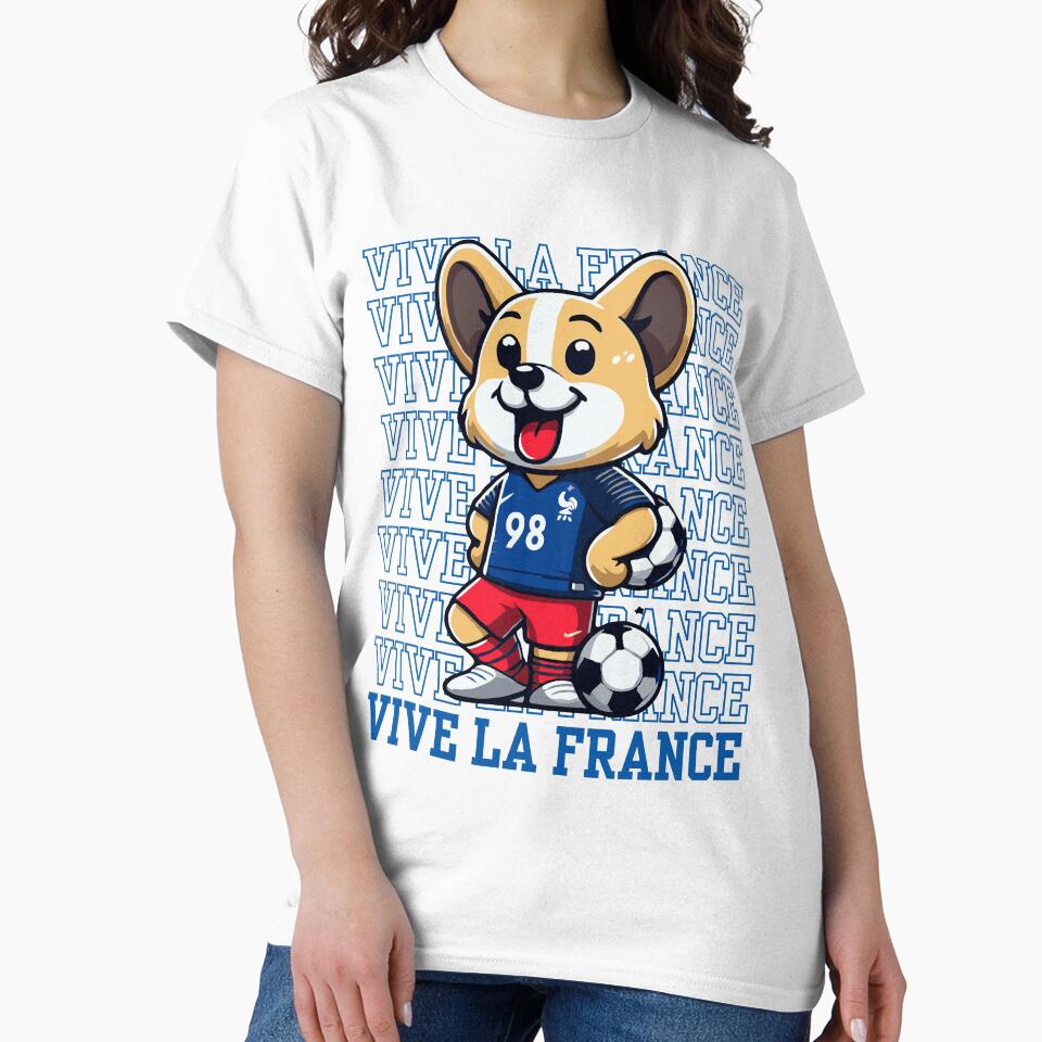 Footballer Dog | Vive La France Edition by McThingummy