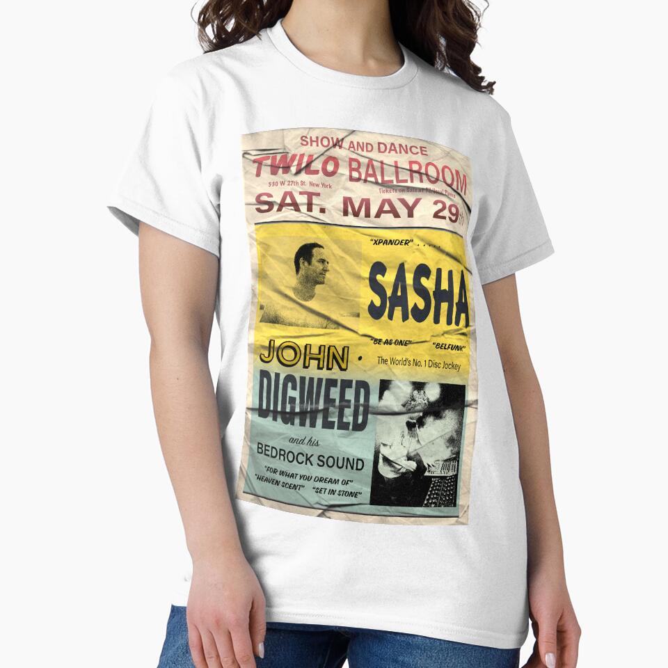 Sasha and John Digweed Twilo Retro Poster by Lick-Design