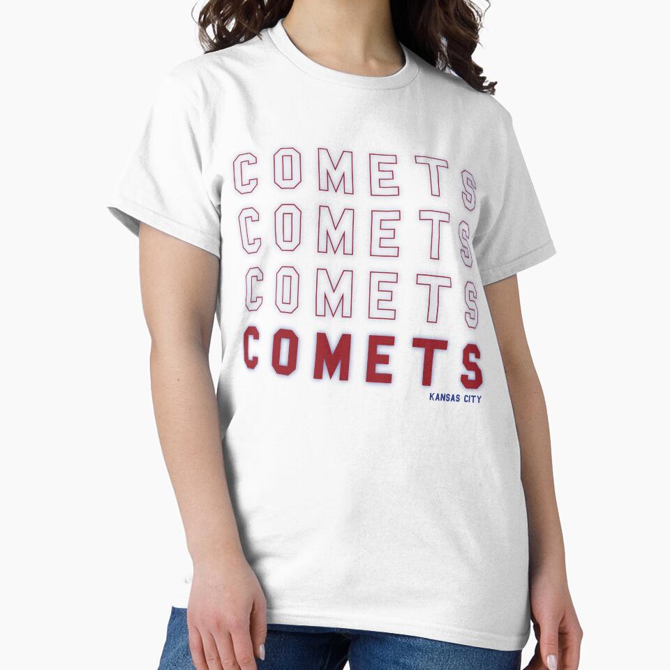 Comets Comets Comets Comets in Red by calliew1217