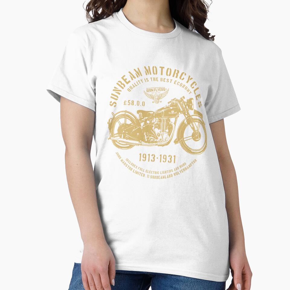 Sunbeam Motorcycles. Classic Black and Gold. by IronFlyers