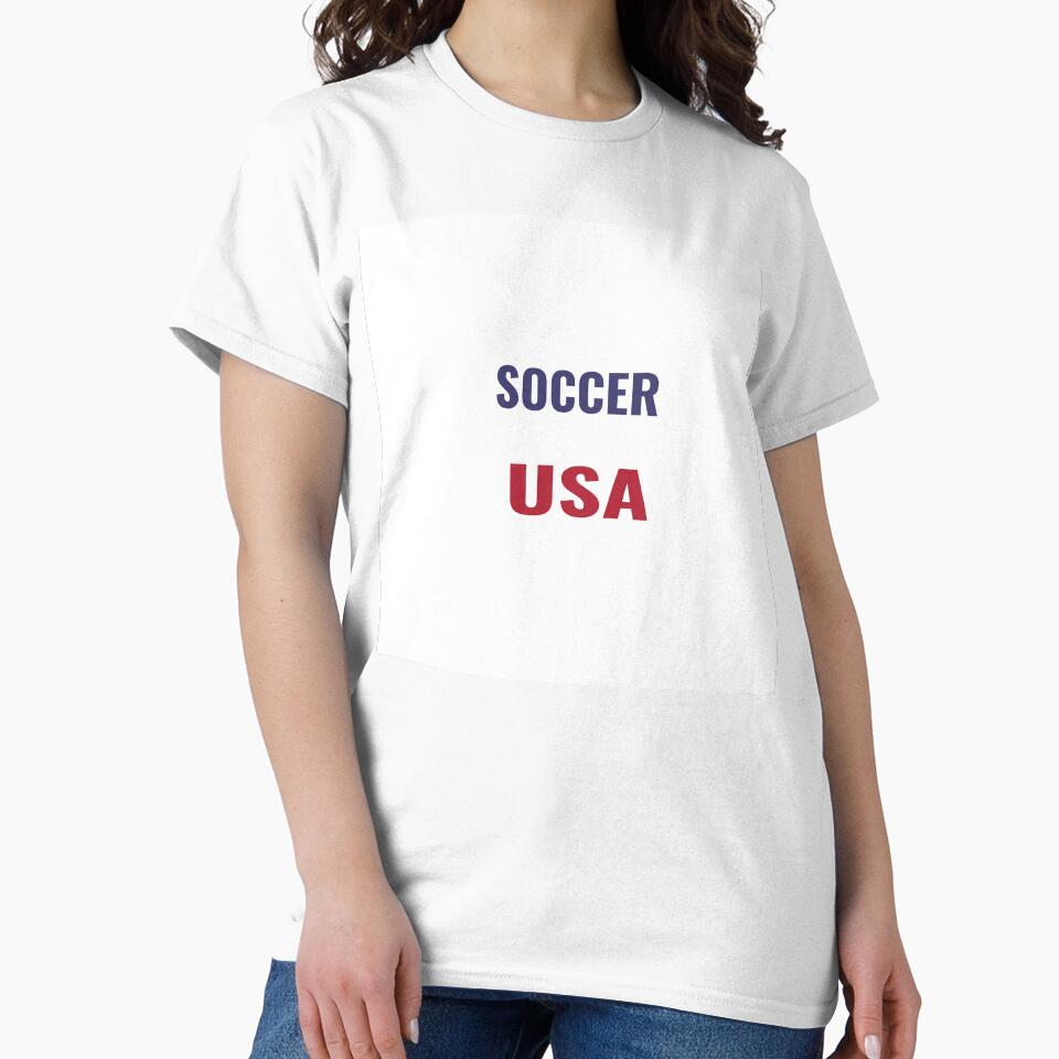 SOCCER USA Shirt – American Soccer Fan Tee | Uncle Jichuan by Uncle-Jichuan