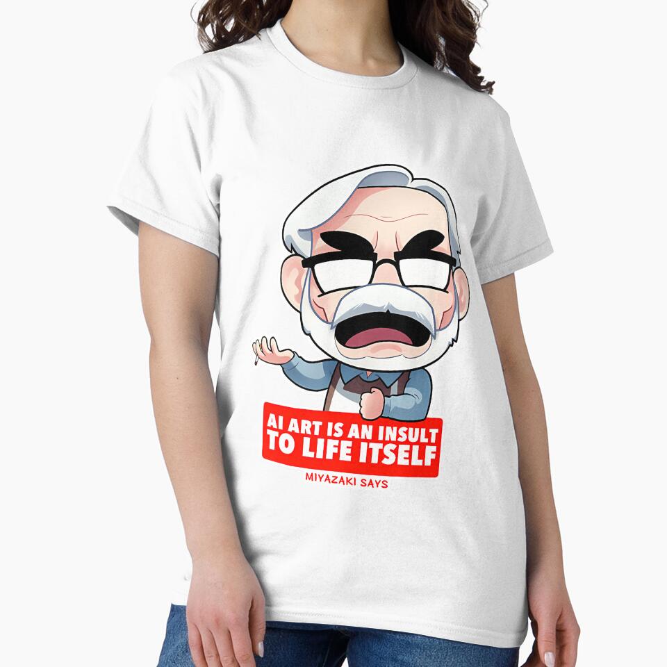 Ai Is An Insult Unisex by AllSeasons Art