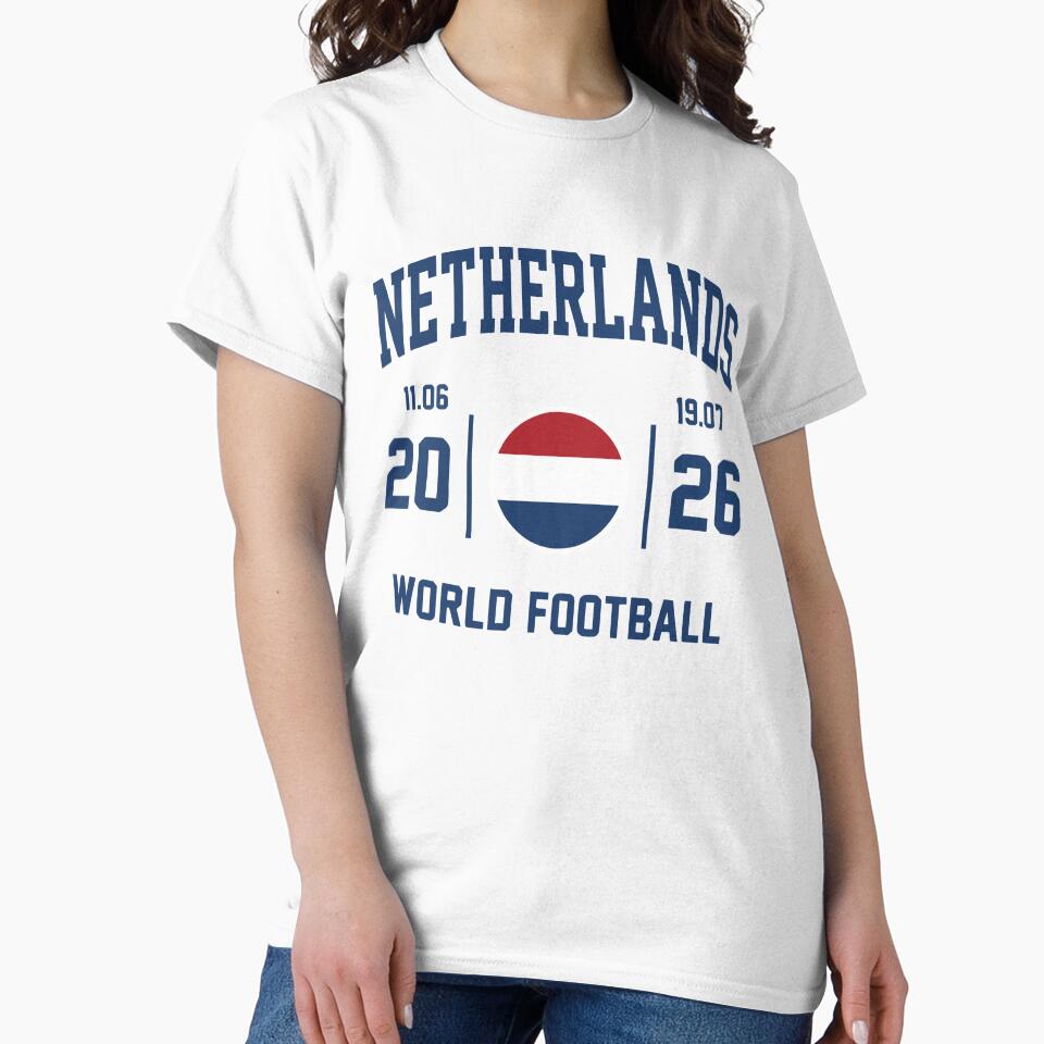 Netherlands 2026 World Football Fan Graphic by Imaginationbeyond