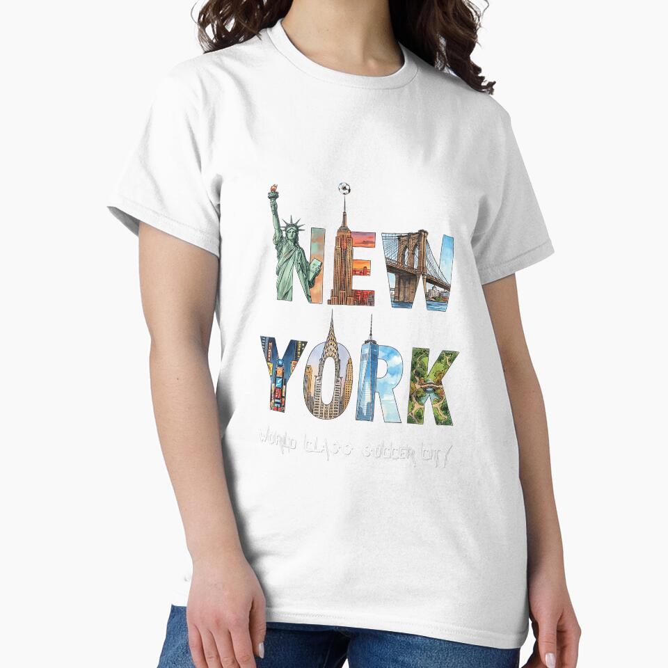New York City Soccer Art by MollyLYork