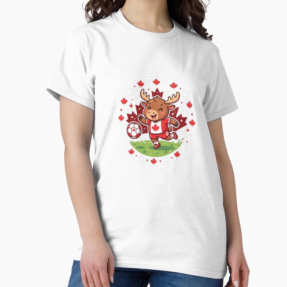 Canadian Moose Soccer Kawaii Host Country Sticker by sillyweas