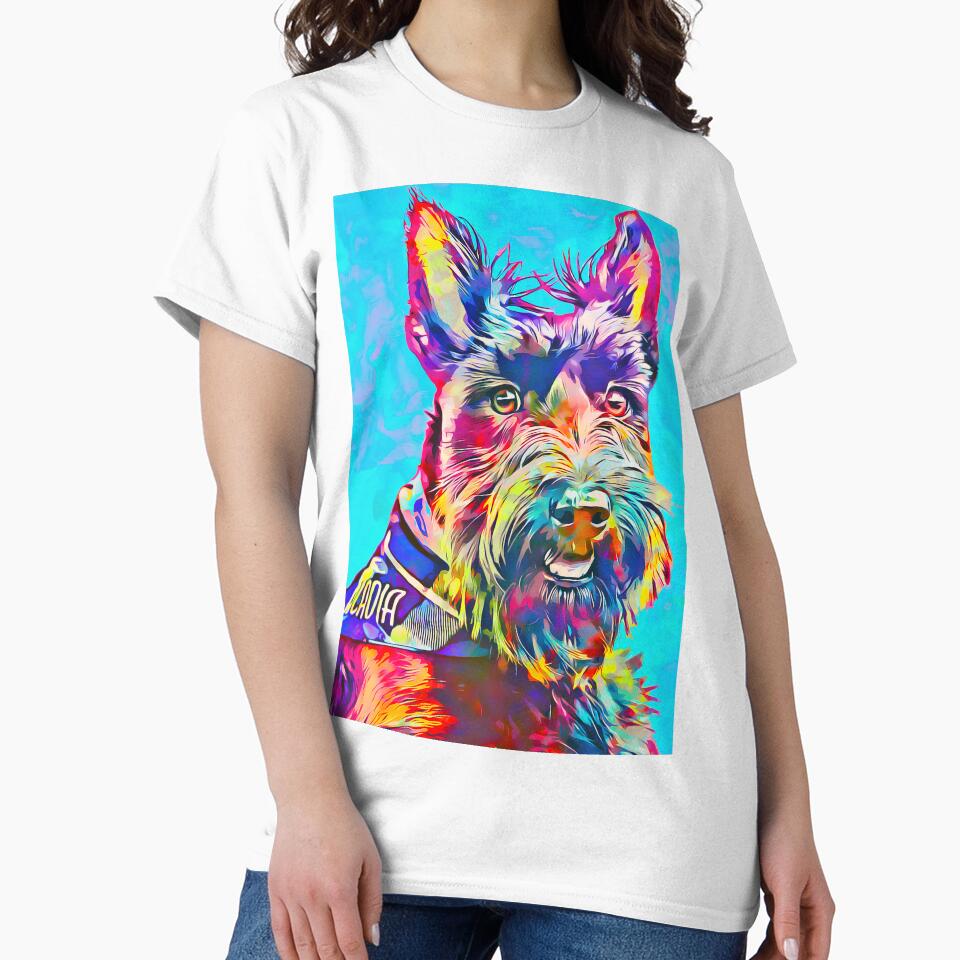 Custom Dog iphone case by Nora Gad