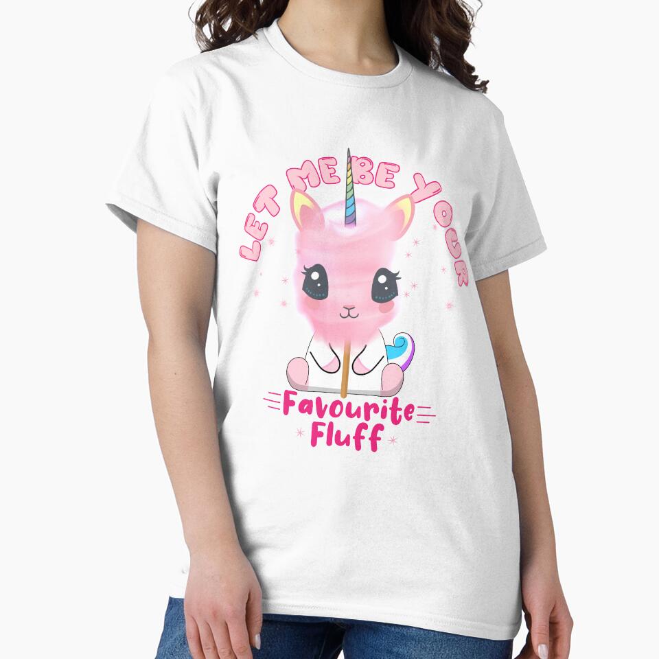 Cute Unicorn Pink Watercolor Cotton Candy by PinkPandaDesign
