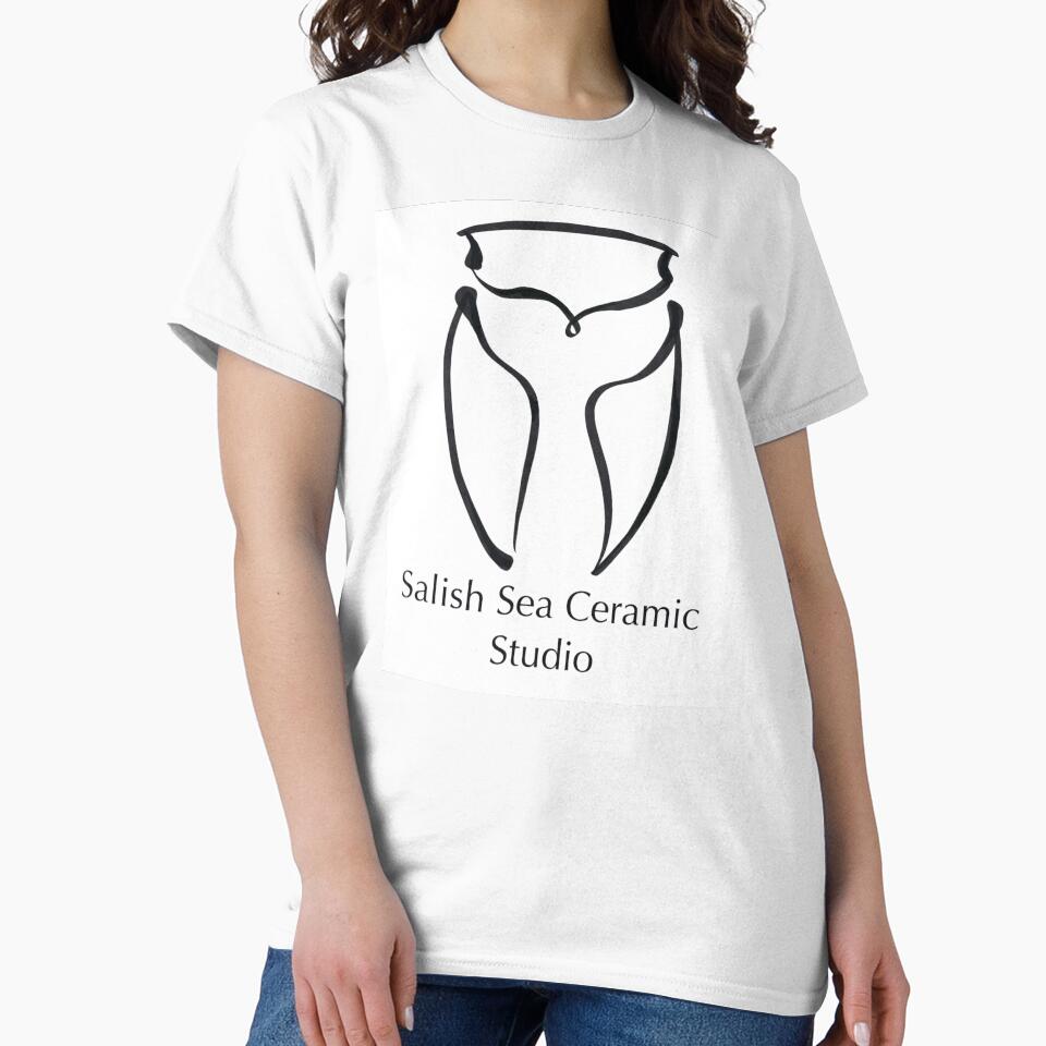Salish Sea Ceramic Studio Logo by Reckerart