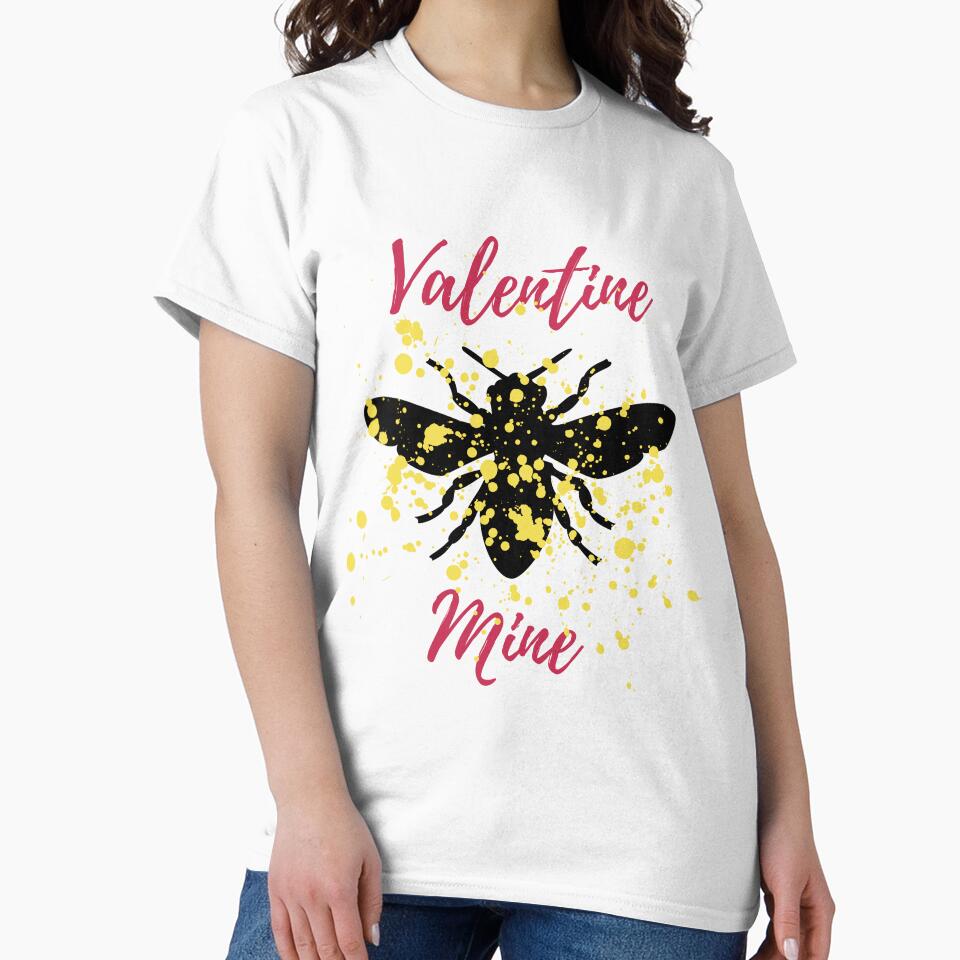 Valentine bee mine design by Tanya Mihe