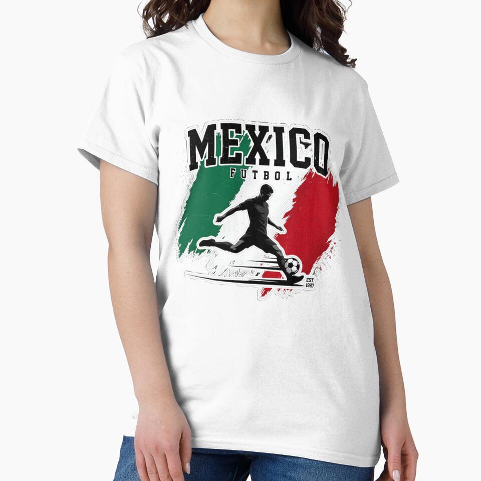 Mexico Soccer Pride Flag Football Fan Design by QuiteOrbit