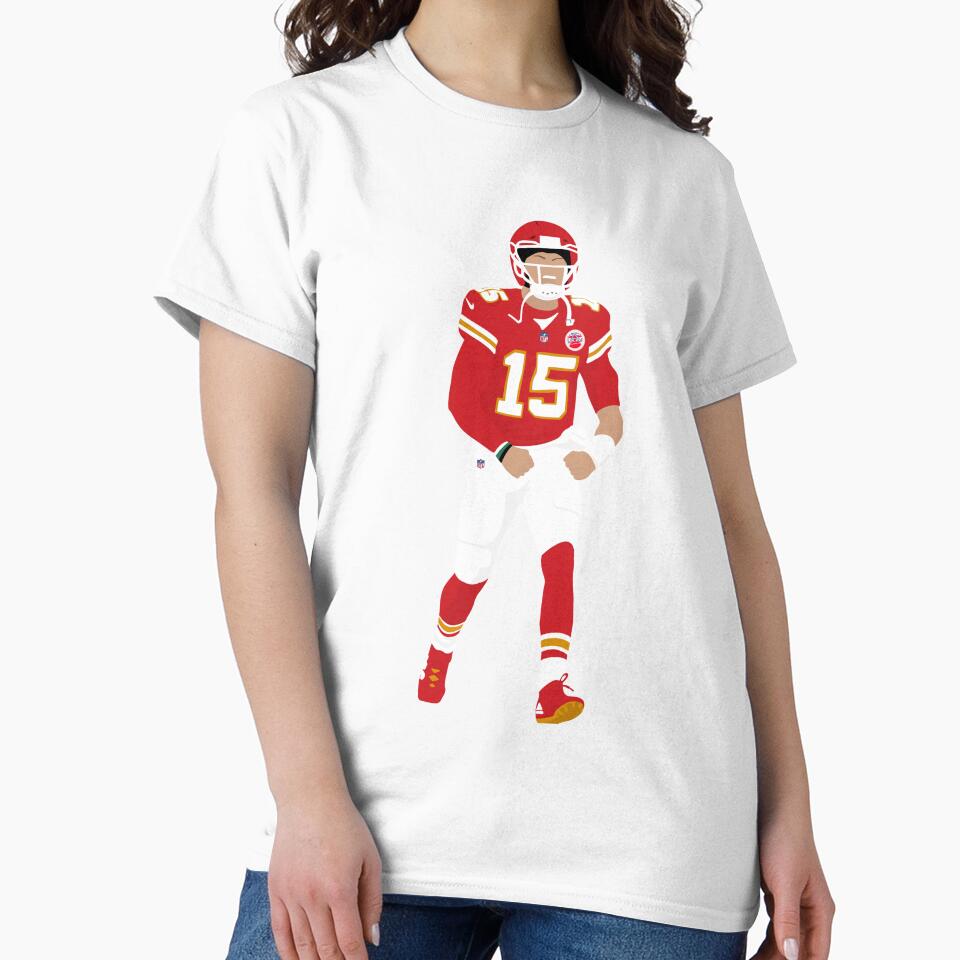 Patrick Mahomes football illustration by ArlemUnivers