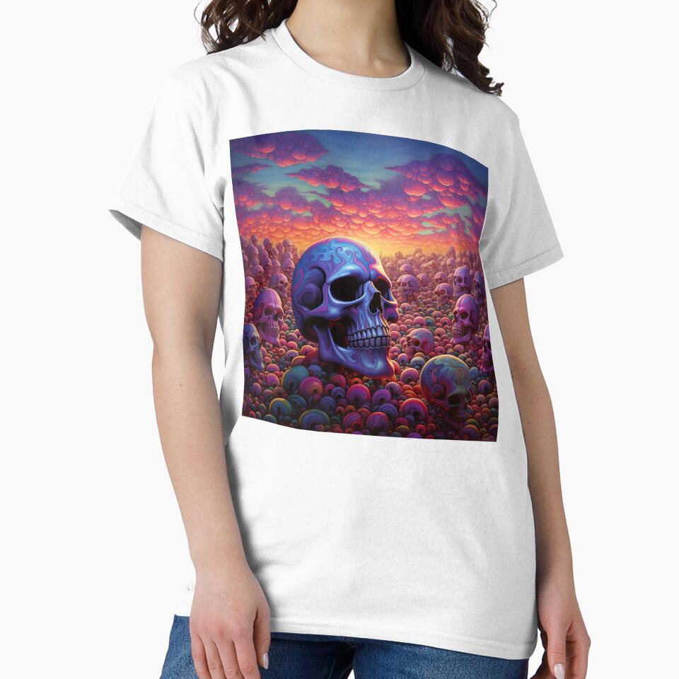 Fantasy Field of Cotton Candy Skulls by Matt's Artificial Nature