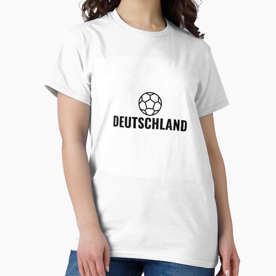 DEUTSCHLAND Soccer Tee – German Football Fan Shirt | Uncle Jichuan by Uncle-Jichuan