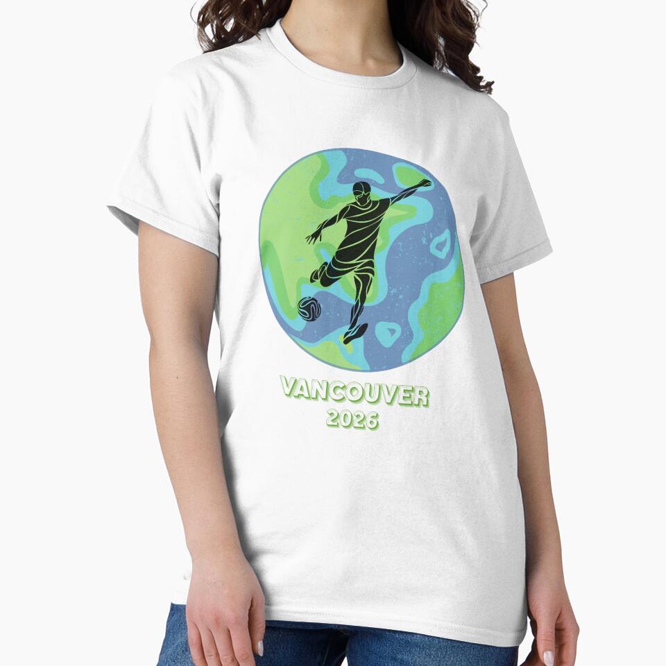Vancouver 2026 soccer tee by XDivineTees
