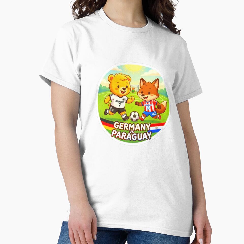 Germany vs Paraguay Soccer Sticker by ExploreAura Studio