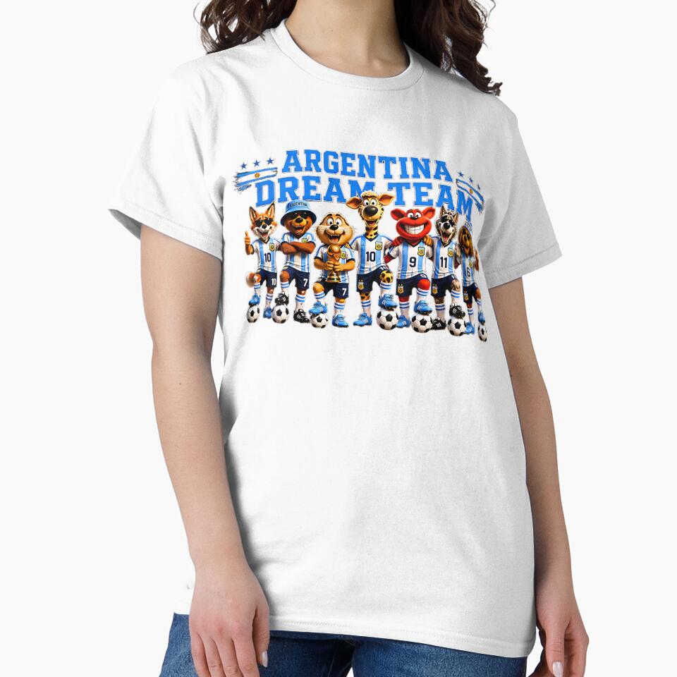 Argentina Soccer Dream Team by WabiSabiSjak