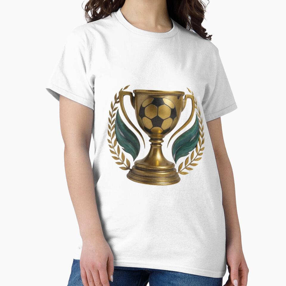Realistic Football Trophy 2025-2026 - Classic Soccer Award Design, fantasy football Trophy Winner by TheGaliyaStudio