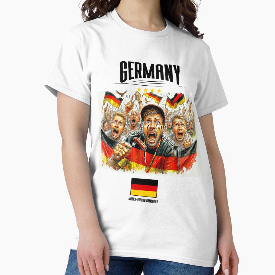 Copy of German Fans Euro24, sausage on a Fork. Germany by Get-Forked