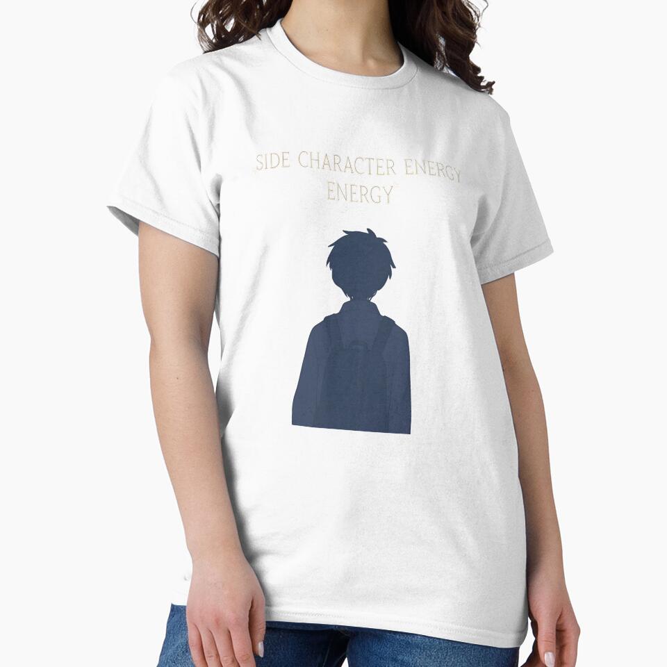 Side Character Energy Anime Silhouette, Moody Character by Shenaniganzz
