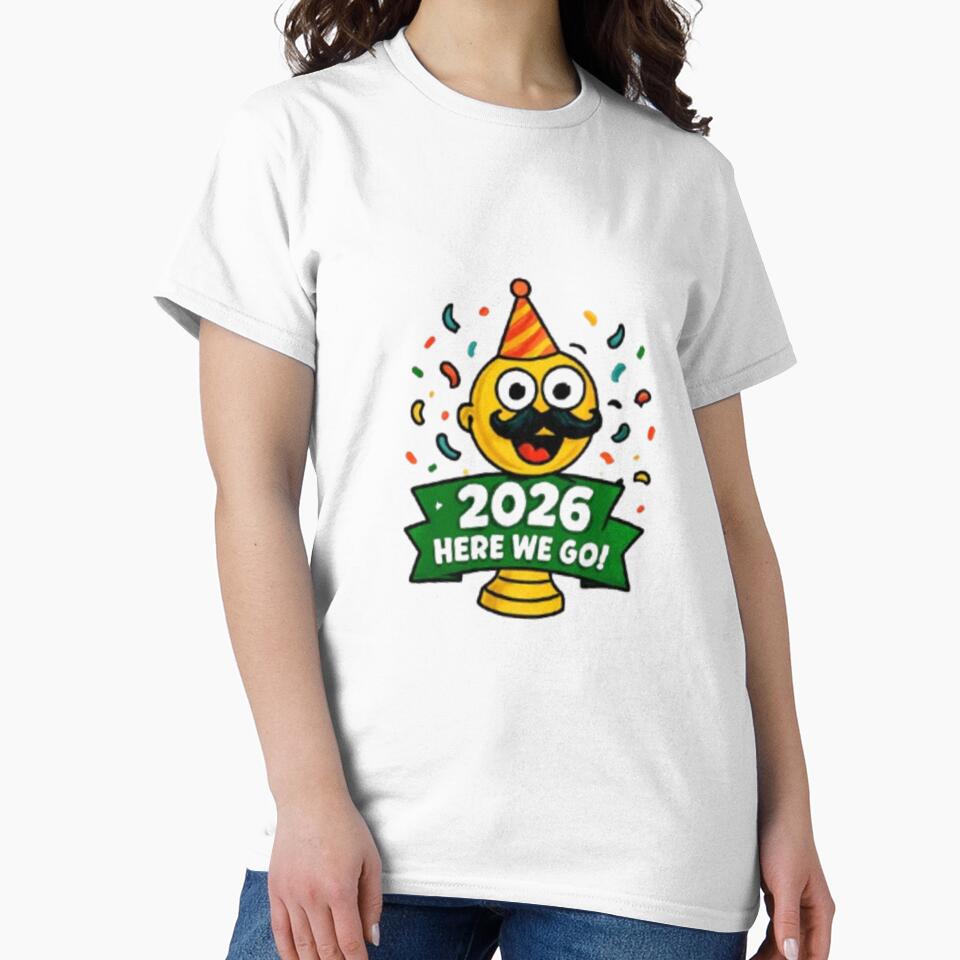 2026 Here We Go Funny Soccer Trophy Sticker by Pixanova