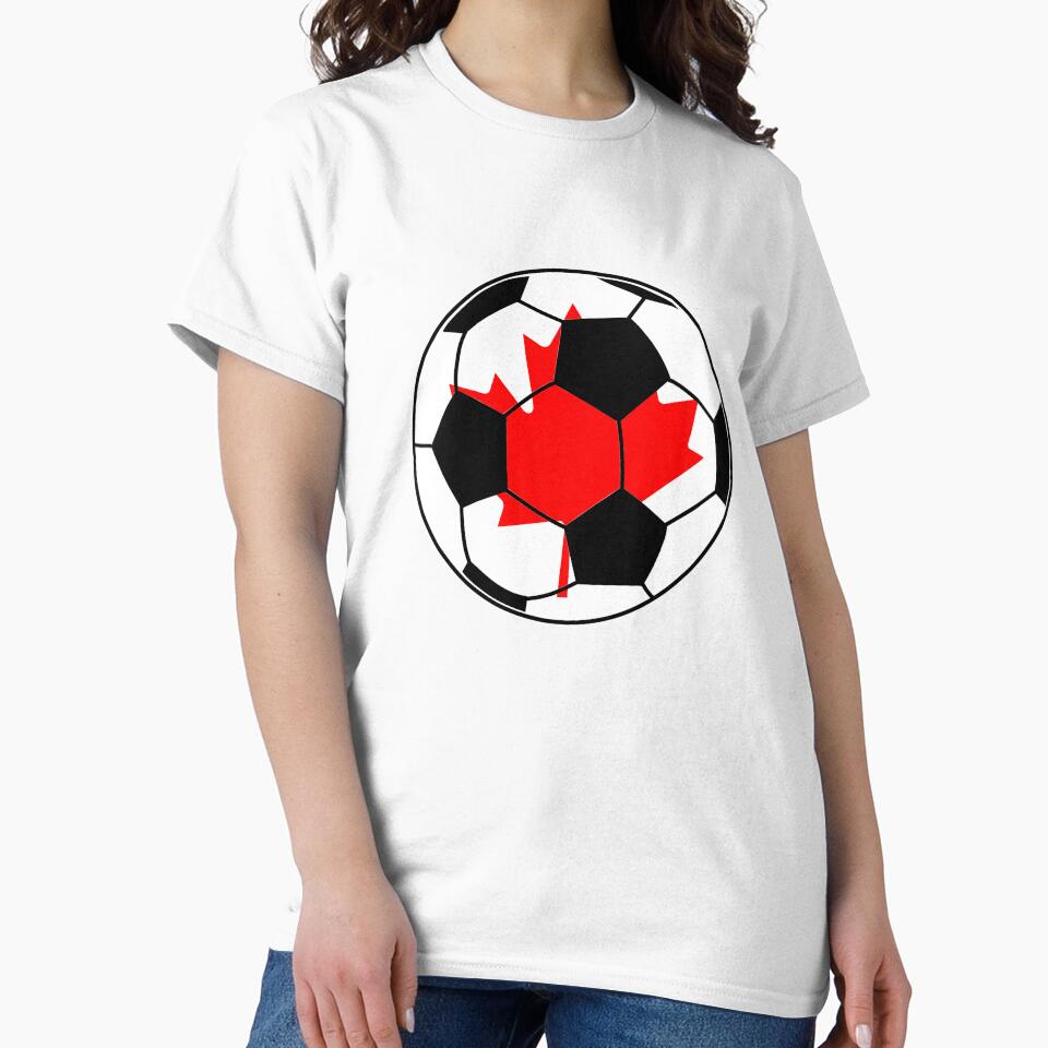 Canada Flag Soccer Ball by FinalScoreClub