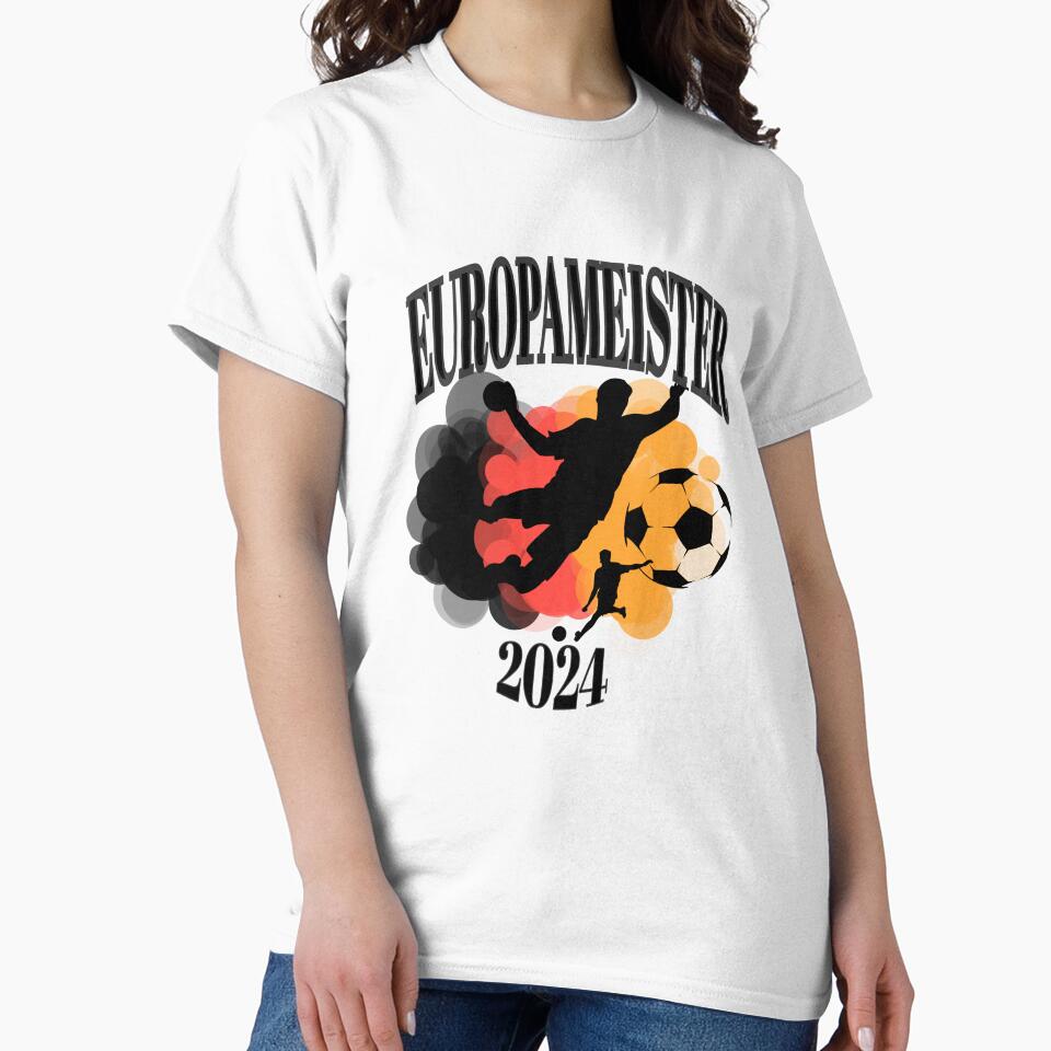 European champion Germany football handball fan motif by Ecmoprints