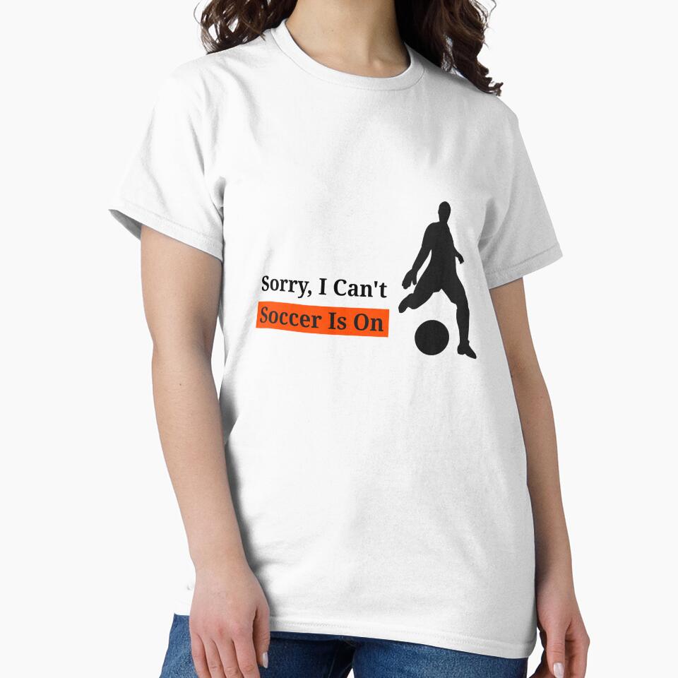 Soccer loving fan t-shirt by FigTreeFactory