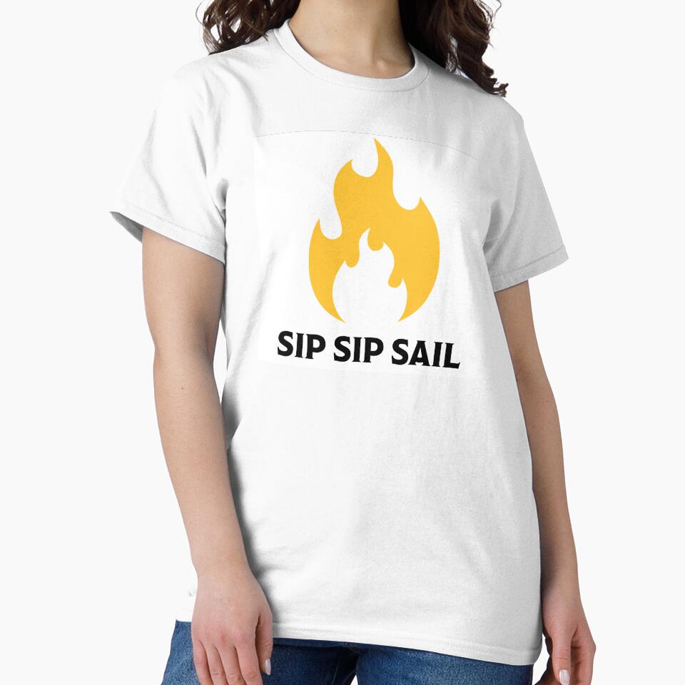 Sip Sip Sail - White by PharosBrands