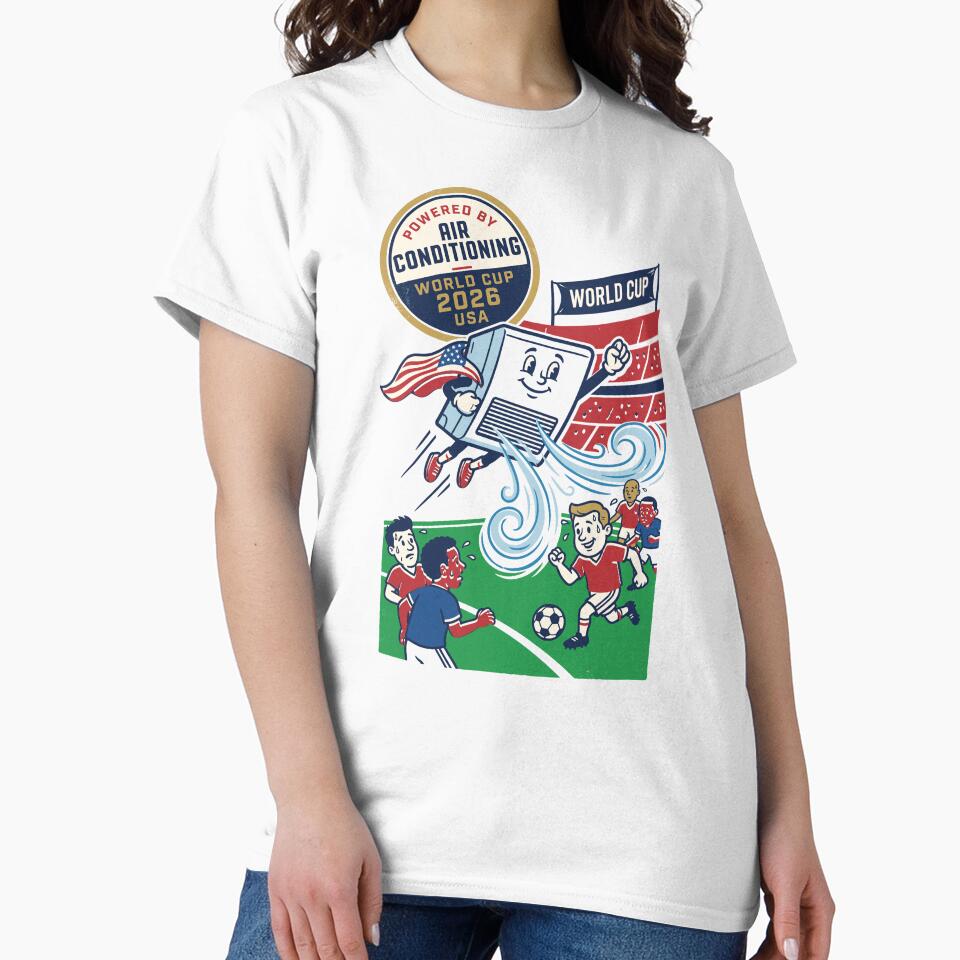 Powered by Air Conditioning — Soccer 2026 Badge V2 by 1RSN