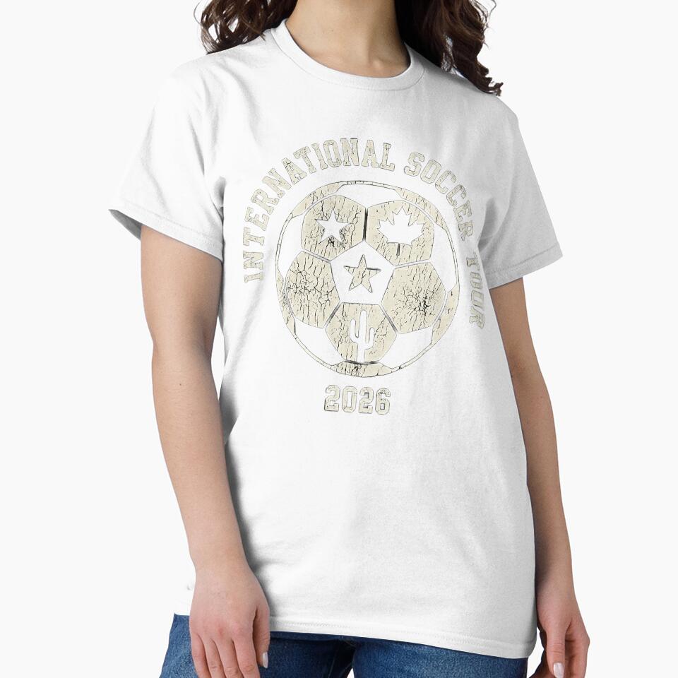 2026 International Soccer Tour - Vintage Distressed Collegiate by rygenr8